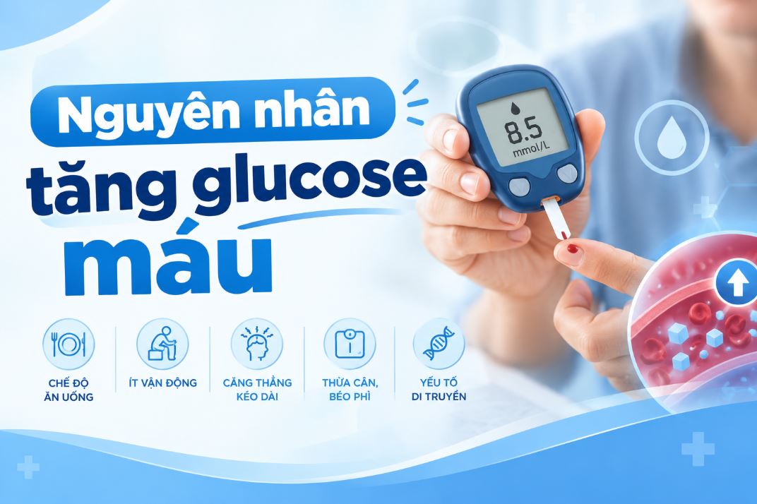 Nguyên nhân tăng glucose máu: Khi nào là bình thường, khi nào cần đi khám?