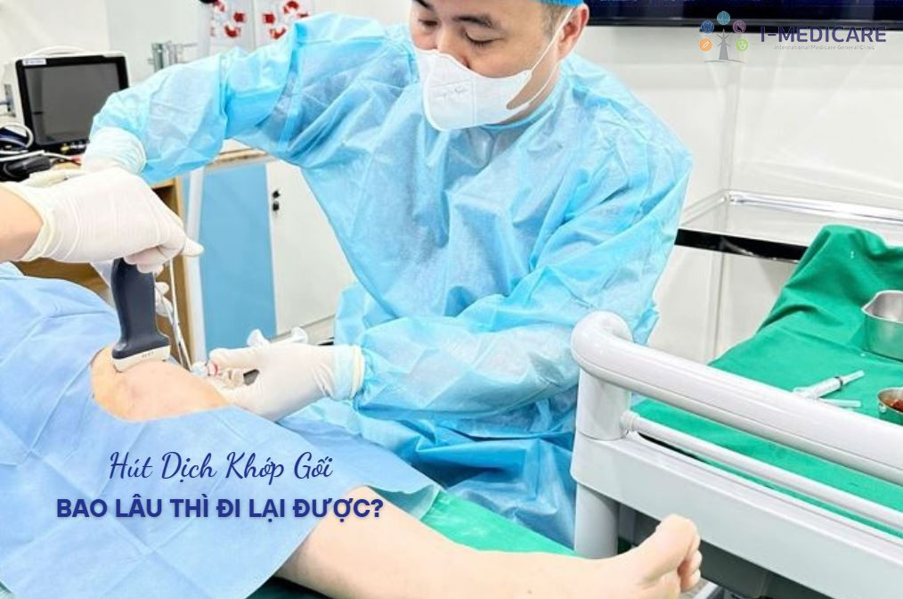Hút dịch khớp gối bao lâu thì đi lại được? Dấu hiệu nguy hiểm
