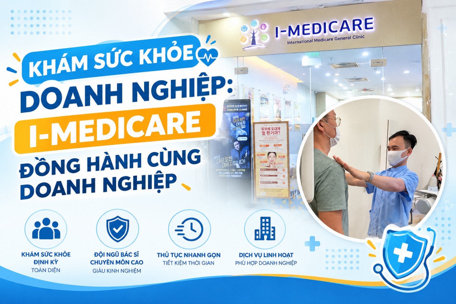 Khám sức khỏe doanh nghiệp: I-Medicare đồng hành cùng doanh nghiệp