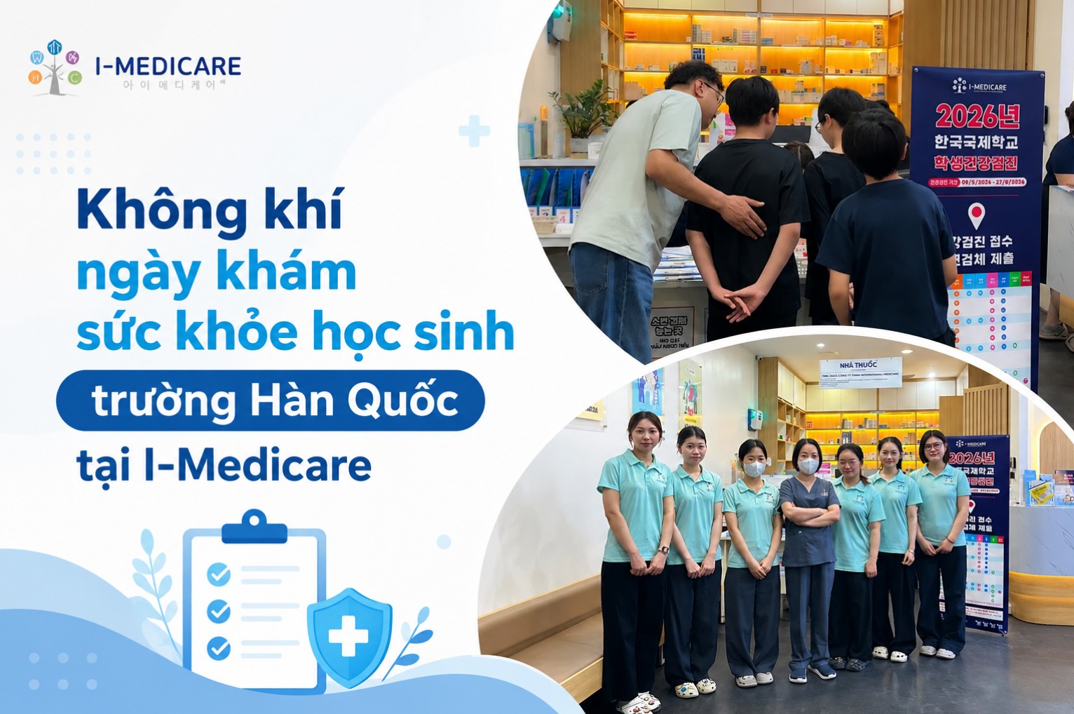 Toàn cảnh chương trình khám sức khỏe học sinh tại I-MEDICARE