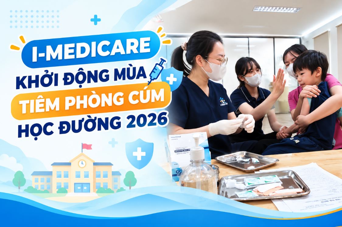 I-Medicare khởi động mùa tiêm phòng cúm học đường 2026