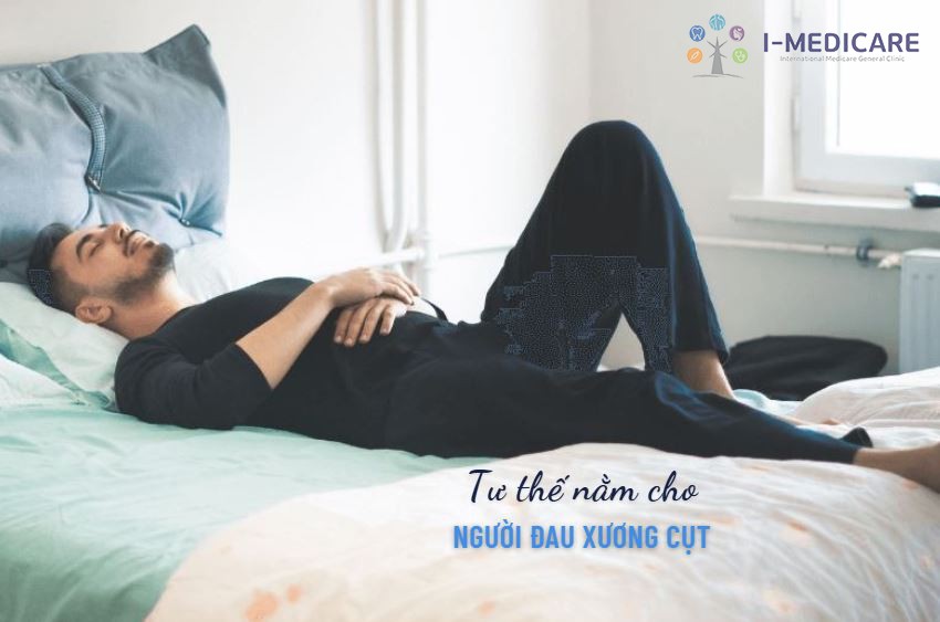 Tư thế nằm cho người đau xương cụt giảm đau và cải thiện giấc ngủ