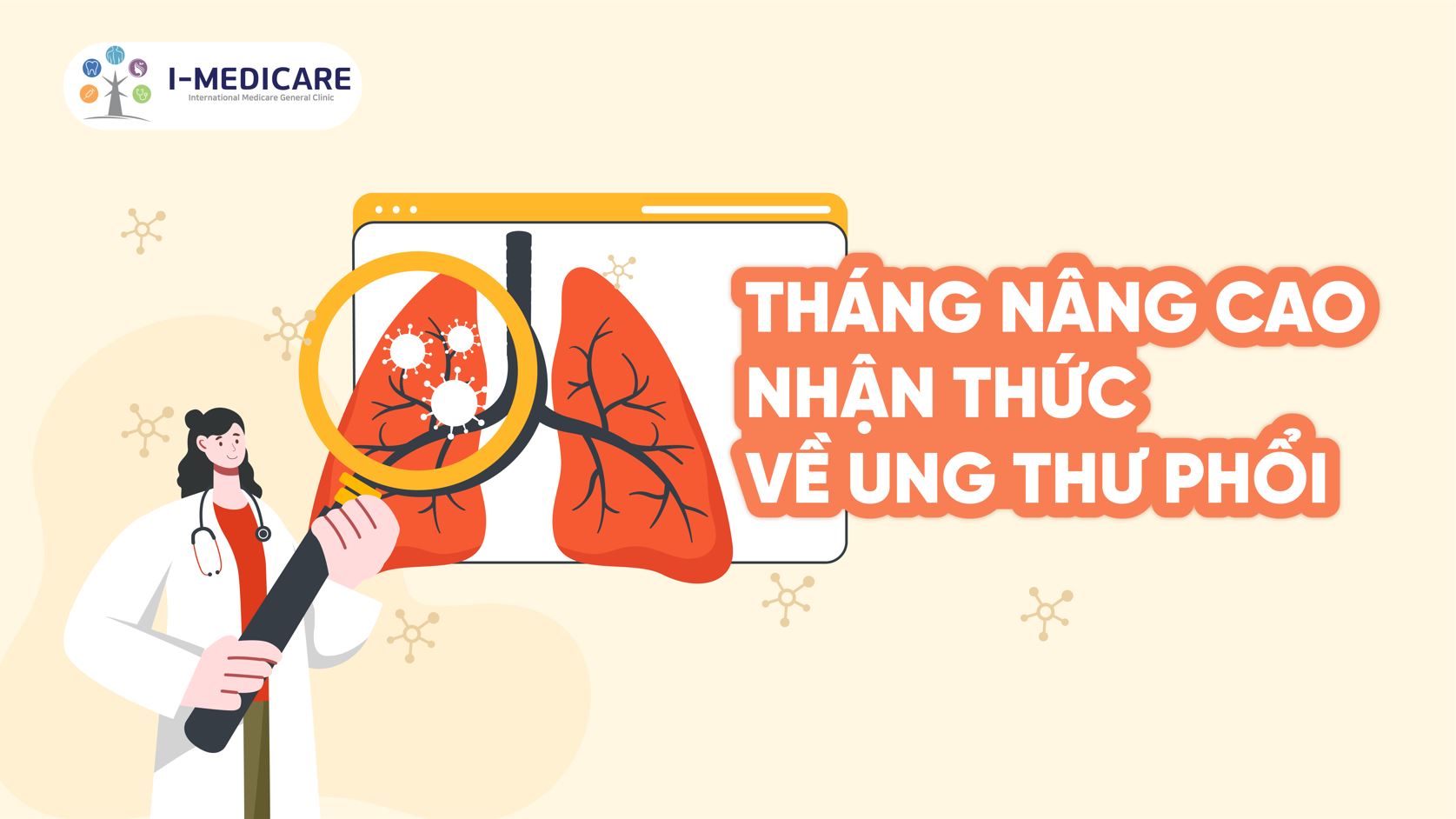 Tháng nâng cao nhận thức về ung thư phổi: Phòng ngừa từ sớm